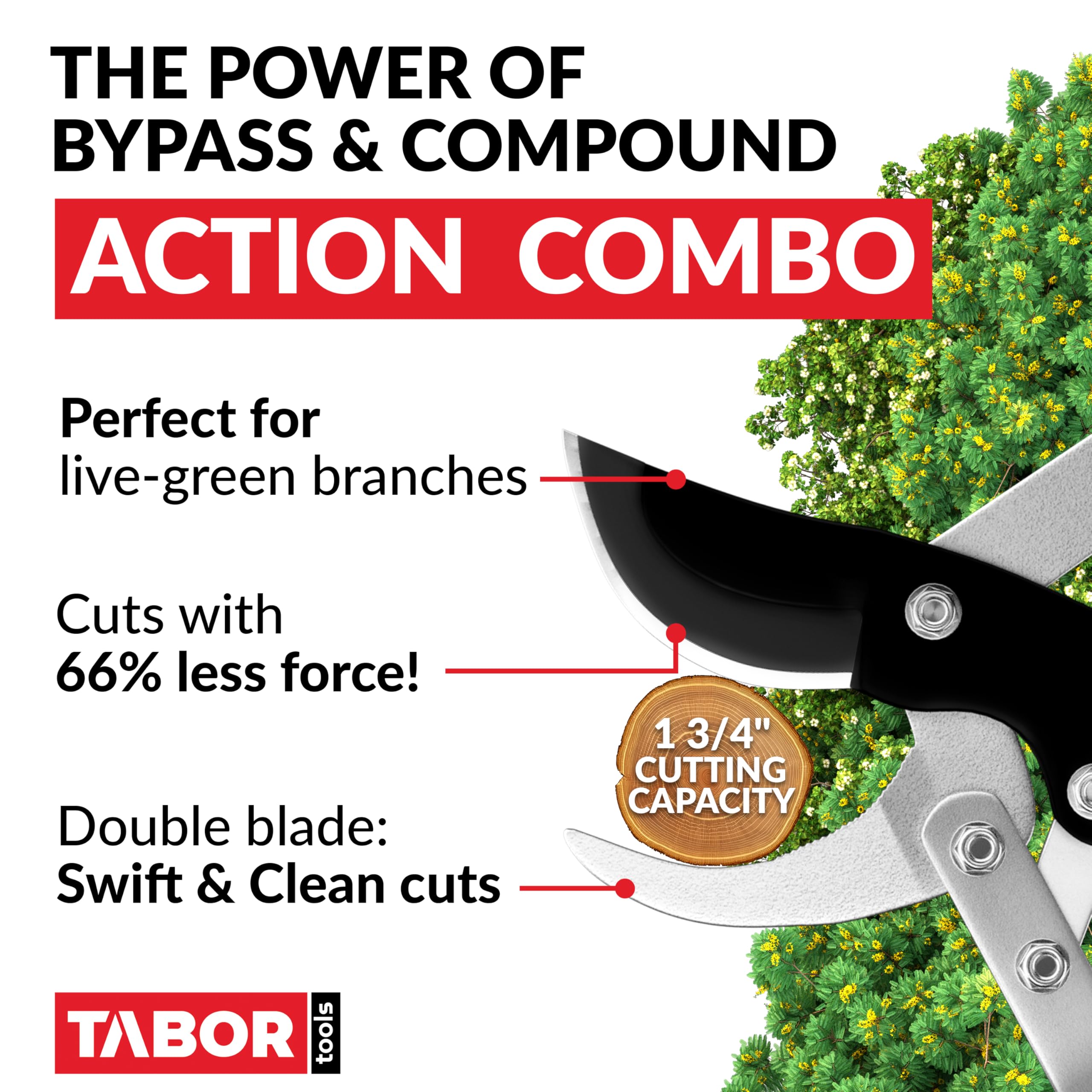 TABOR TOOLS primer plano de las cuchillas de acero al carbono endurecido con recubrimiento antiadherente