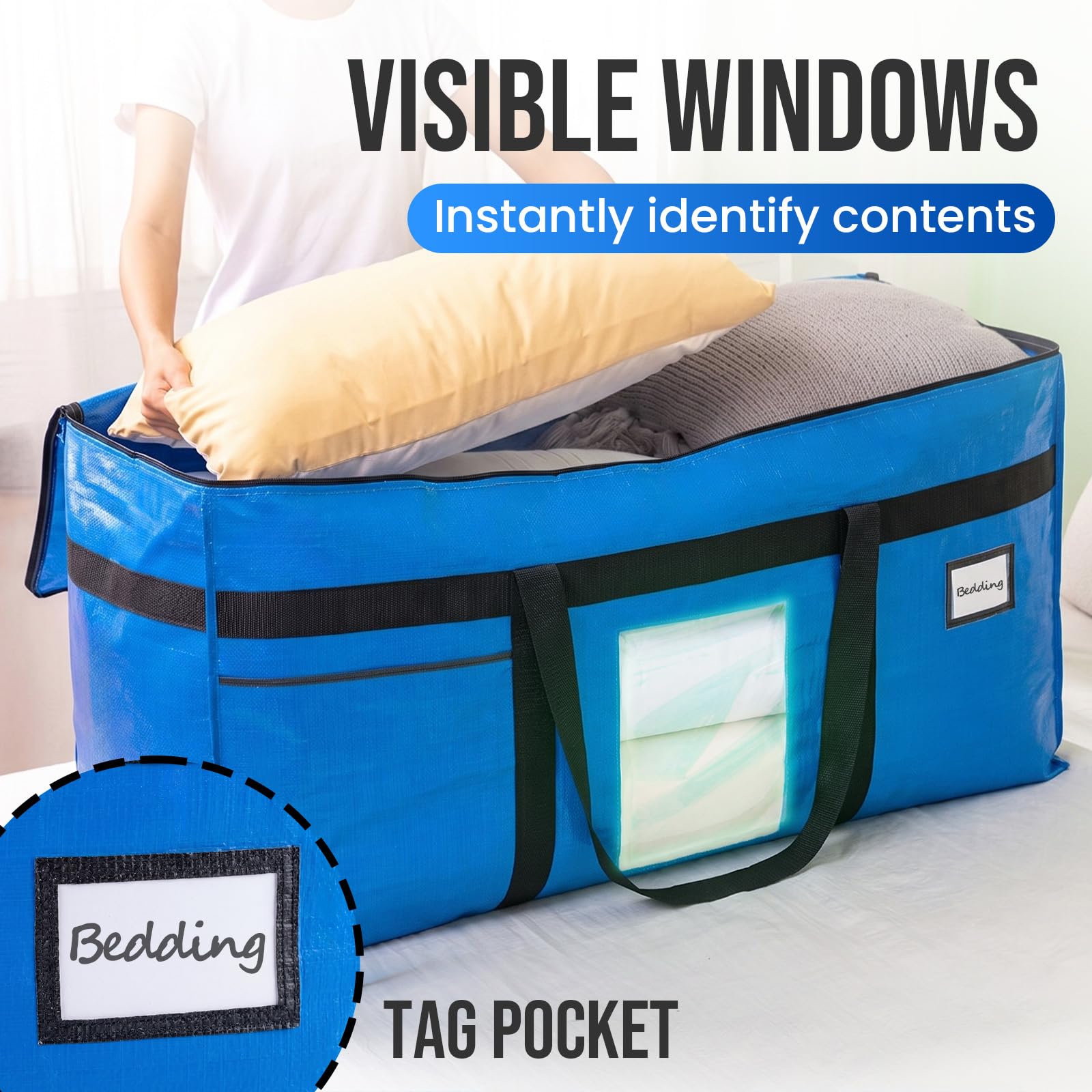 TAILI ventana transparente que permite identificar contenido rápidamente