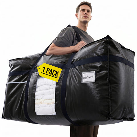 TAILI vista frontal de la bolsa XXL con gran capacidad y cierre seguro