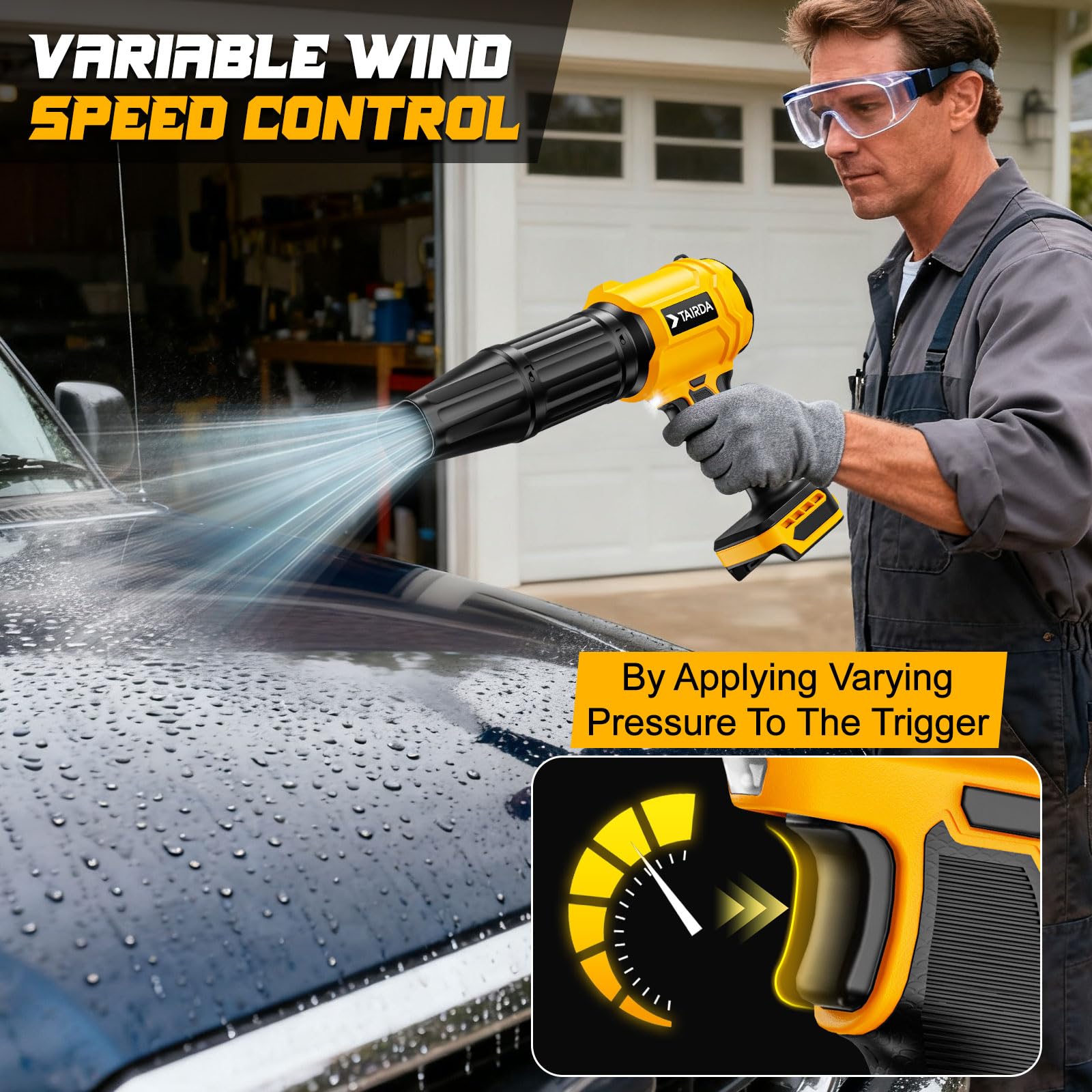 TAIRDA compartimento de batería compatible con DeWalt para uso rápido