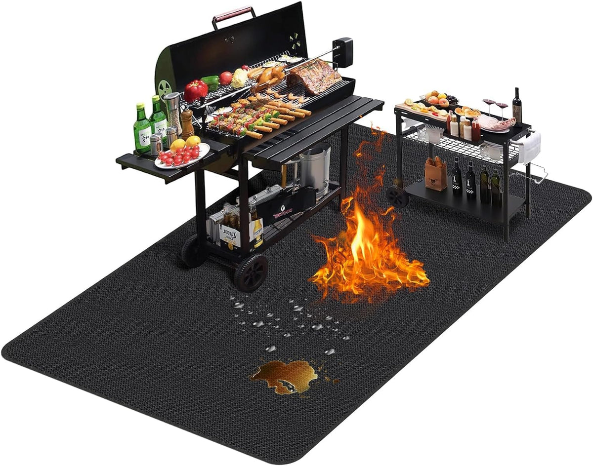 TAOMAND vista frontal de la alfombra 90x52 para protección amplia