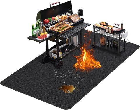 TAOMAND vista frontal de la alfombra 90x52 para protección amplia