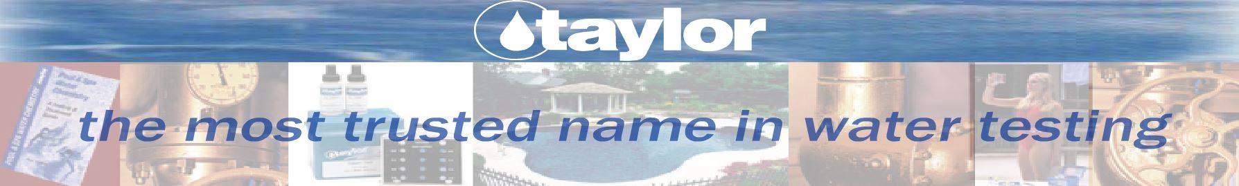 Taylor etiqueta del producto con instrucciones y beneficio de reemplazo anual