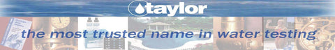 Taylor etiqueta del producto con instrucciones y beneficio de reemplazo anual