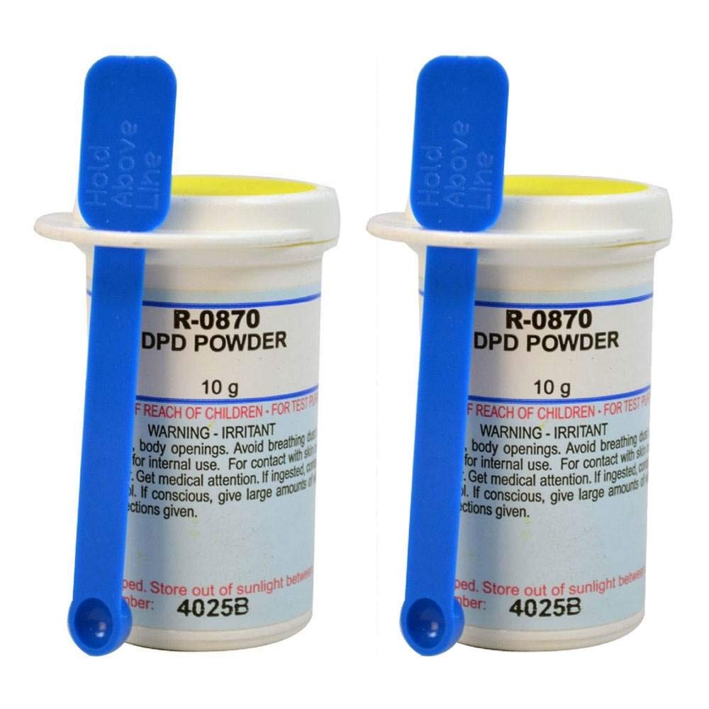 Taylor envase frontal del polvo DPD 10 g mostrando presentación y claridad