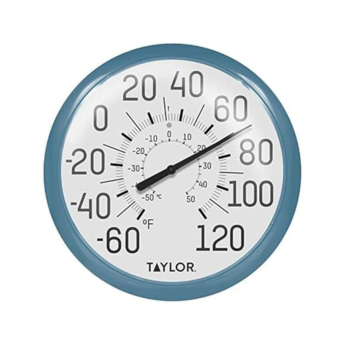 Taylor termómetro frontal 13,25" con números grandes, excelente visibilidad