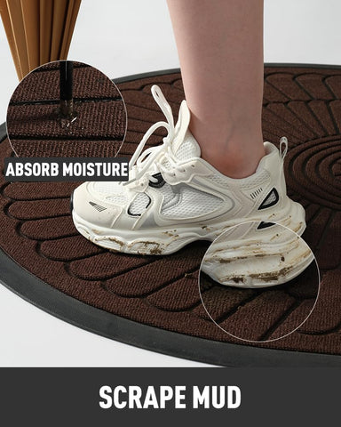 tchdio textura ribbed que raspa suciedad y absorbe agua eficazmente