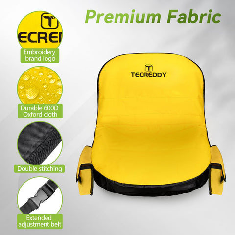 Tecreddy bolsillos traseros organizan guantes y accesorios eficientemente