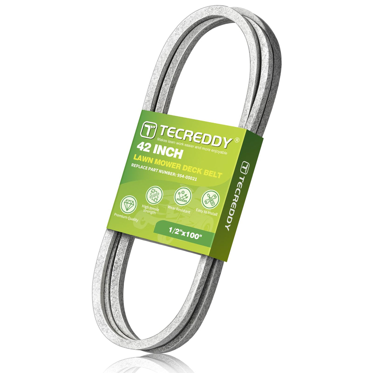 Tecreddy correa frontal en empaque mostrando ajuste preciso y compatibilidad