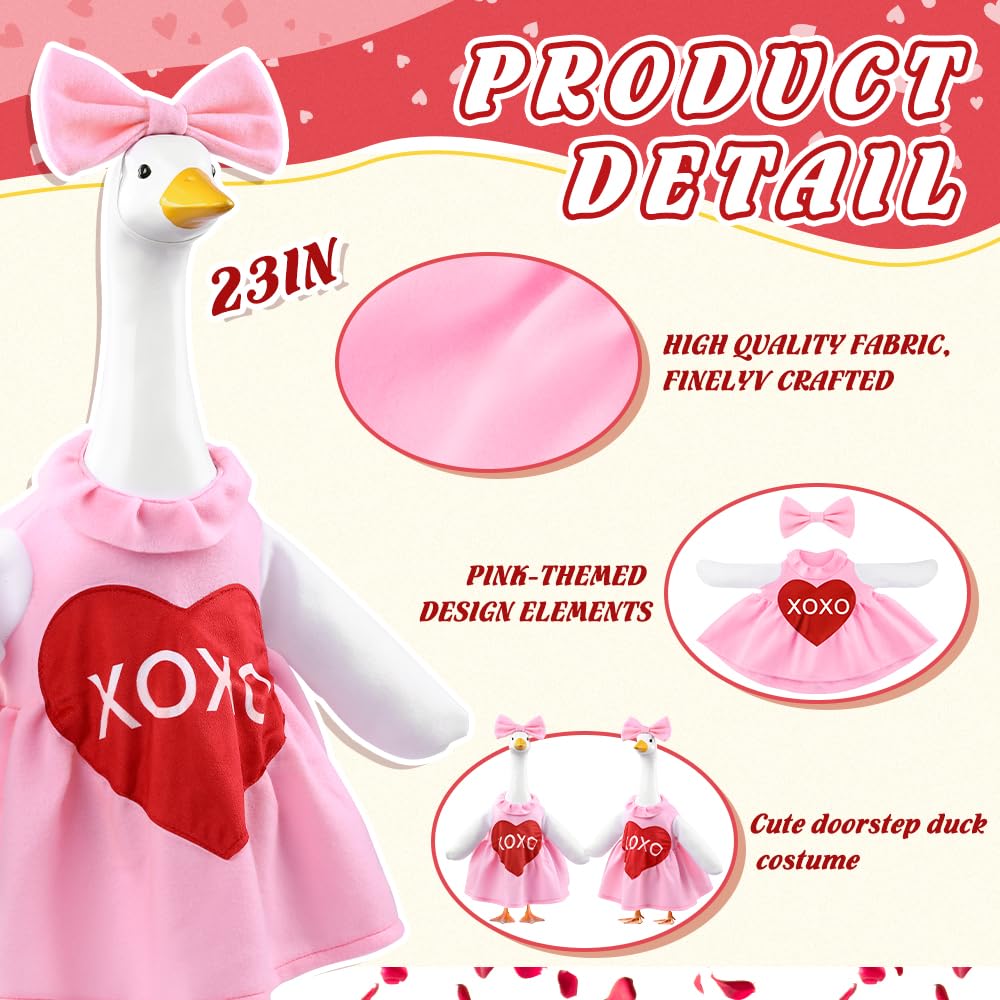 Teeanzo lazo decorativo rosado añade acabado elegante