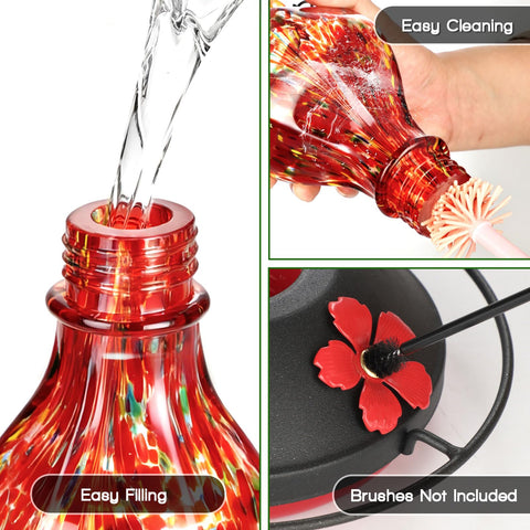 Tegarbed puertos en forma de flor que desalientan abejas