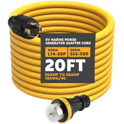 Tellegloww conector L14-30P frontal mostrando ajuste seguro y durabilidad