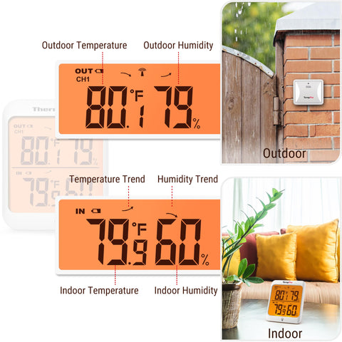 TempPro sensor remoto primer plano mostrando construcción y durabilidad