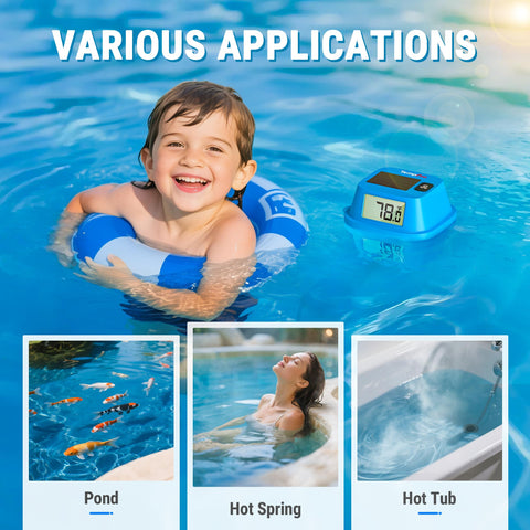 TempPro TempAir colocado en piscina estilo vida proporciona comodidad