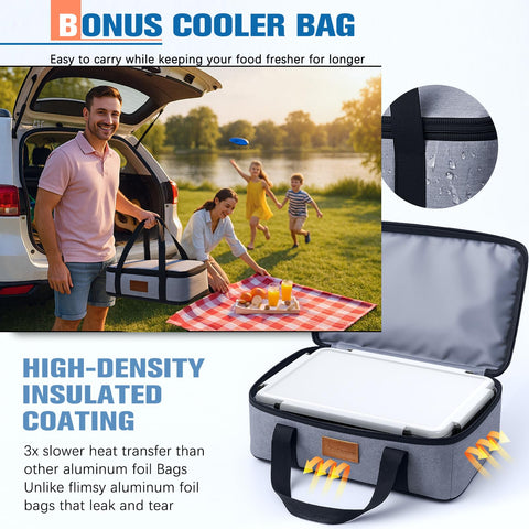 TENDWARE LIFE tenedores y recipientes para salsas listos para servir con comodidad