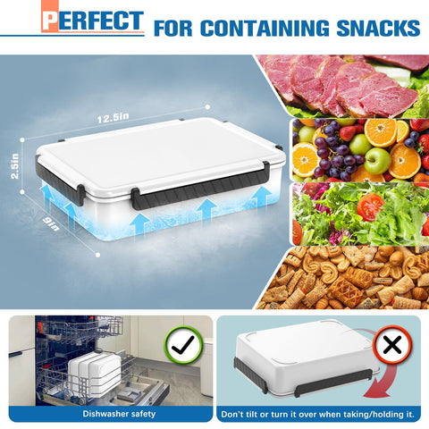 TENDWARE LIFE pack de hielo extraíble manteniendo frío y protegiendo alimentos