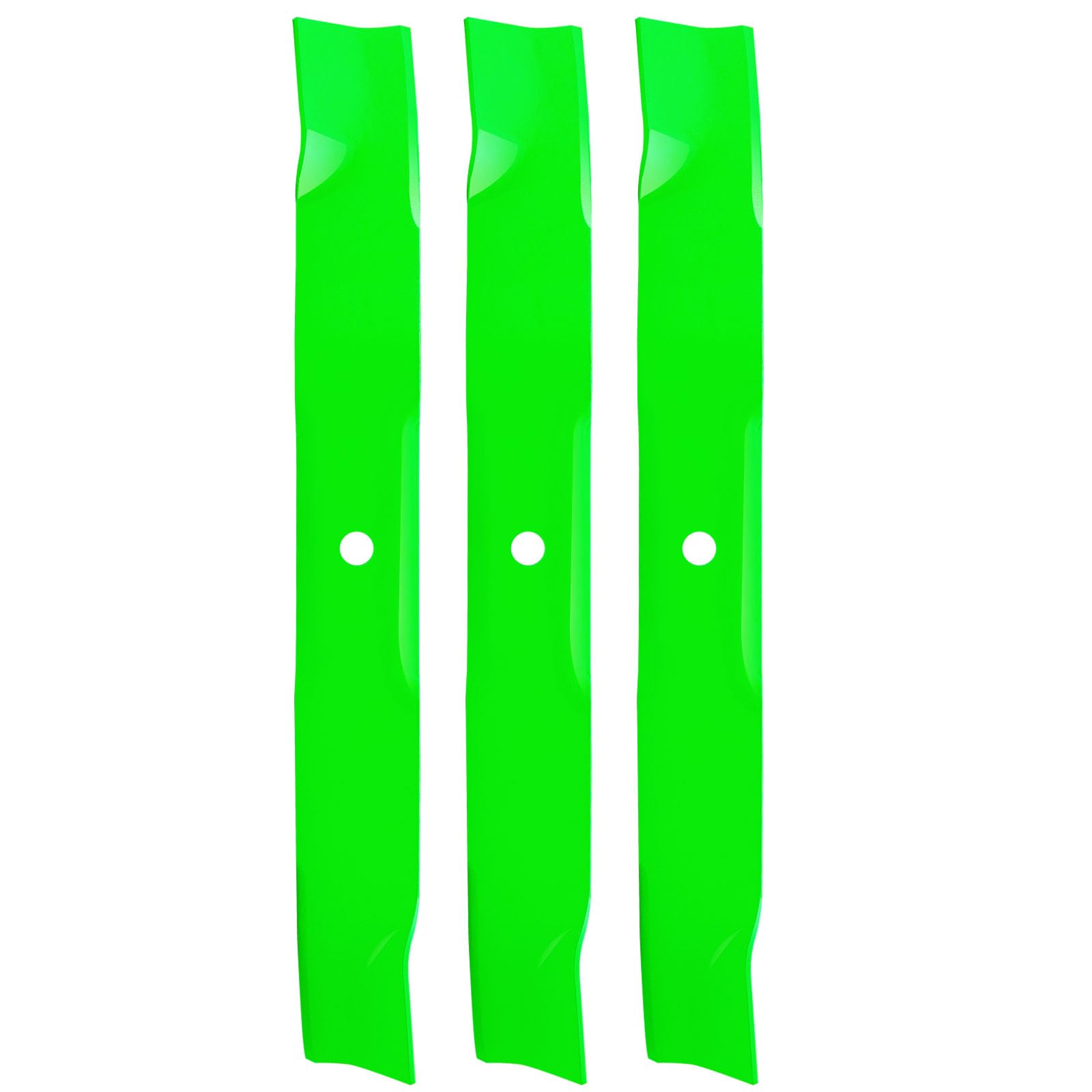 TENGMUJX cuchilla frontal pack de 3 para recambio rápido y corte uniforme
