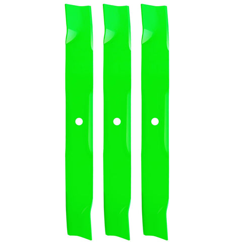 TENGMUJX cuchilla frontal pack de 3 para recambio rápido y corte uniforme