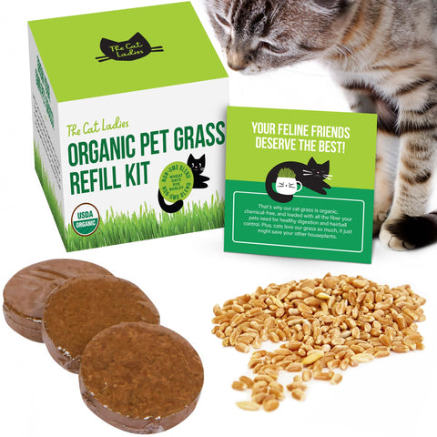 The Cat Ladies paquete frontal mostrando el kit y beneficios nutritivos