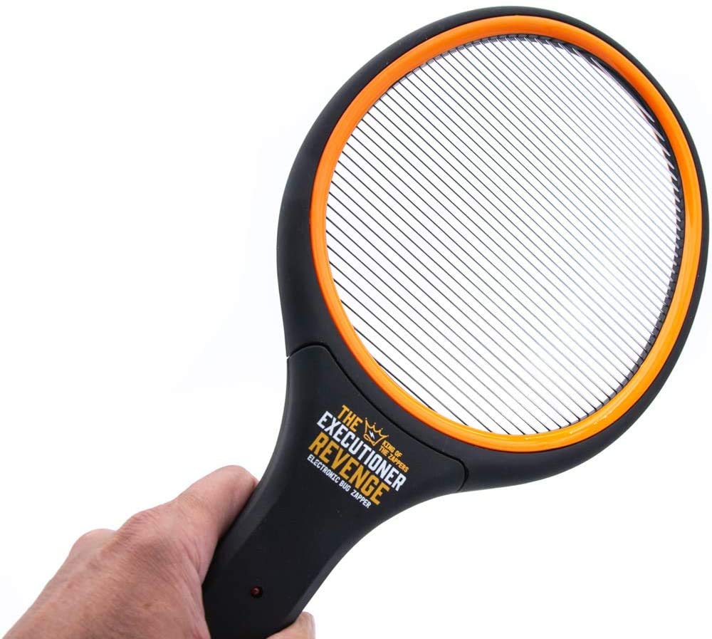 The Executioner detalle del mango ergonómico, agarre seguro para uso prolongado