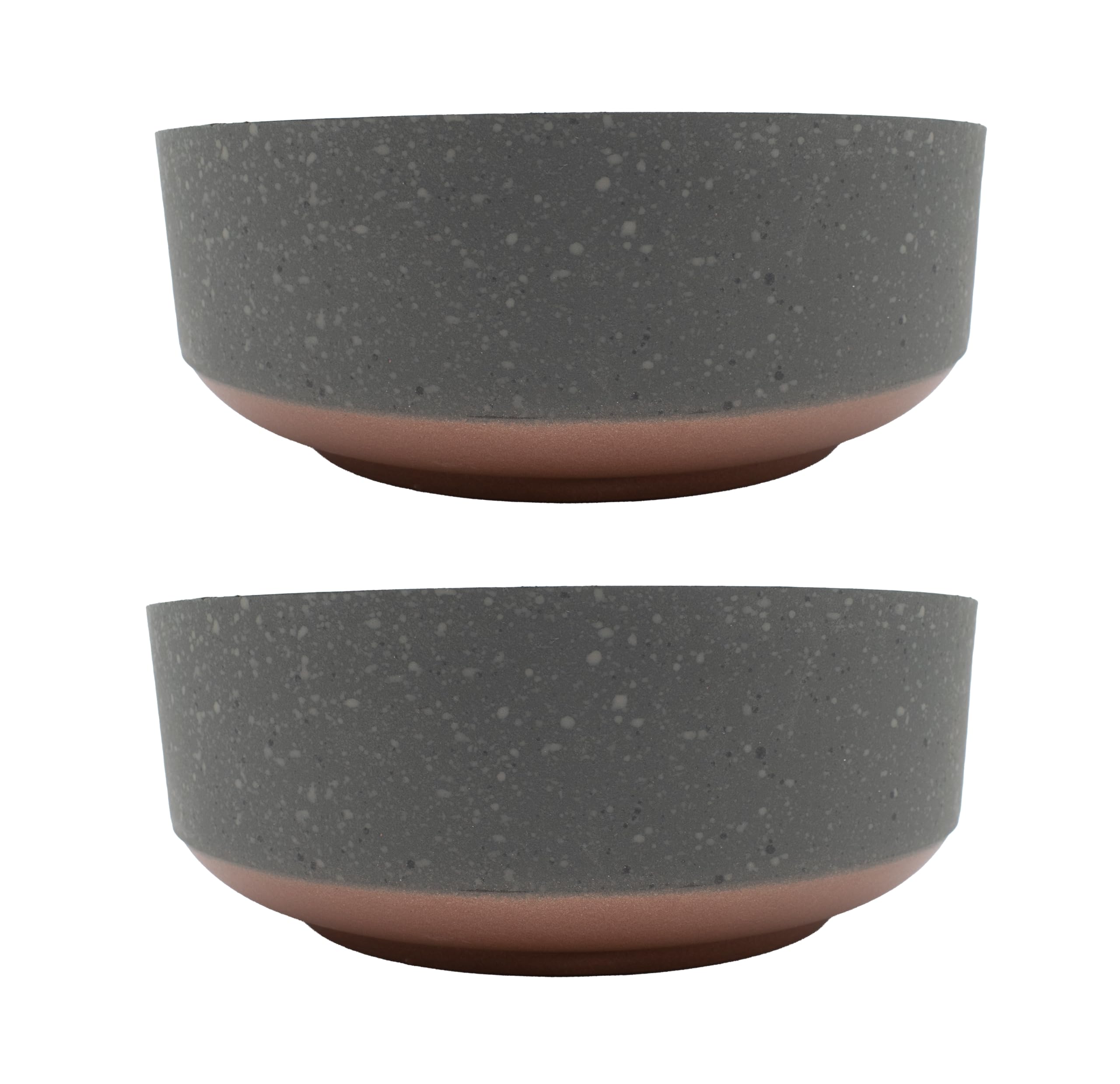 The HC Companies maceta Capri Bowl frontal, estética hormigón y práctica