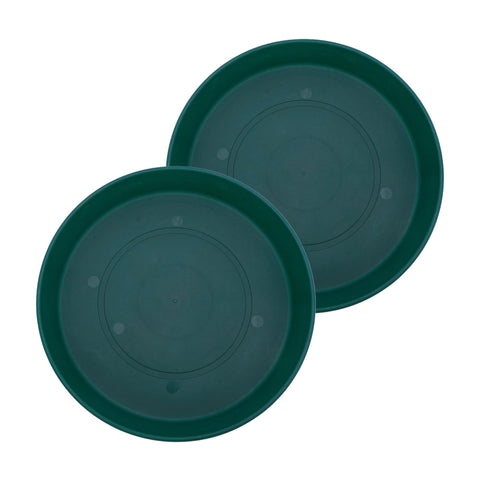 The HC Companies plato frontal de 12" mostrando acabado evergreen y protección