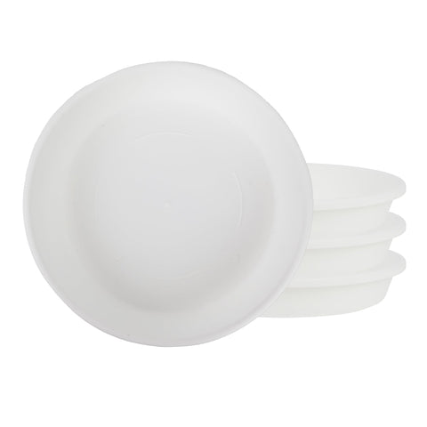 The HC Companies plato frontal blanco que protege superficies