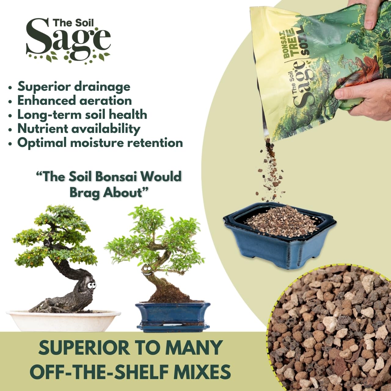 The Soil Sage etiqueta con ingredientes que facilita elección informada