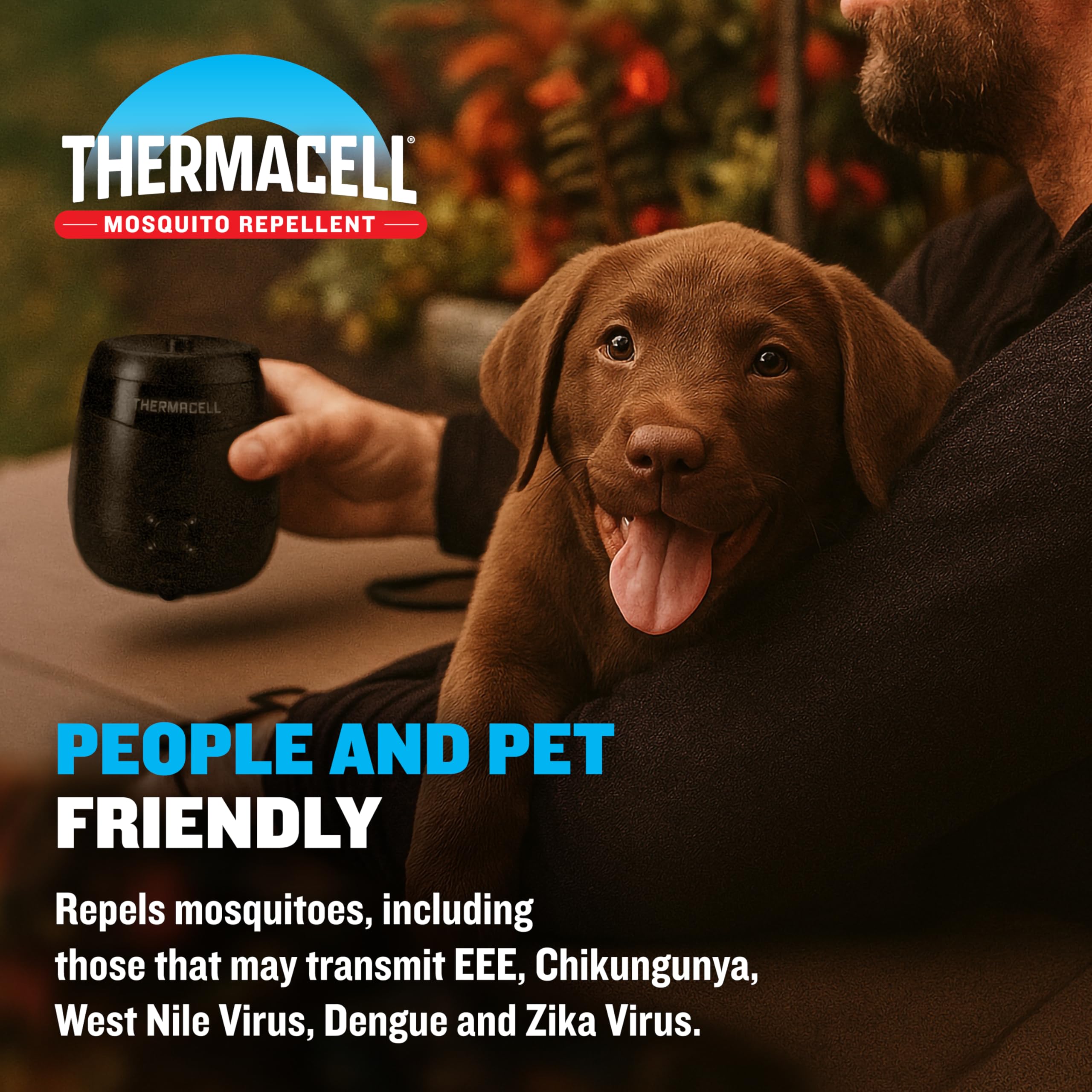 Thermacell recambios incluidos que garantizan 36 horas adicionales