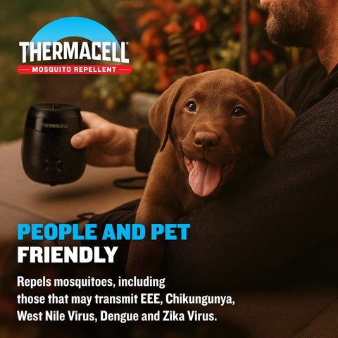 Thermacell recambios incluidos que garantizan 36 horas adicionales