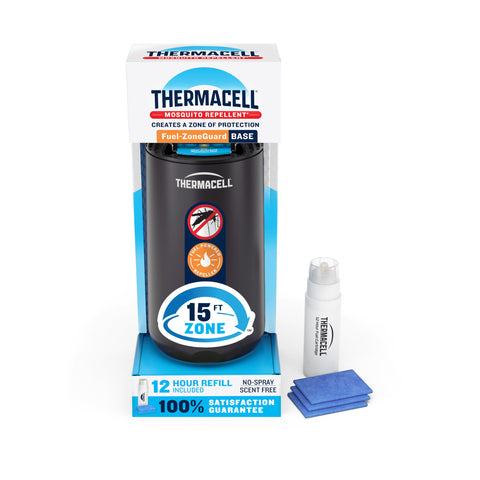 Thermacell vista frontal mostrando diseño compacto y fácil uso