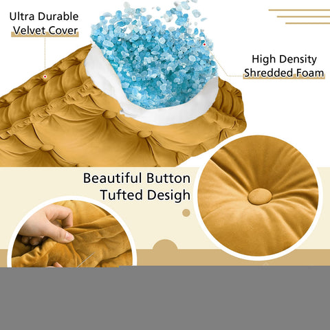 Threehoney botones tufted que mantienen el relleno firme y uniforme