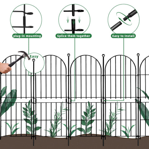 Thrivinest panel instalado en parterre protegiendo plantas y resaltando flores