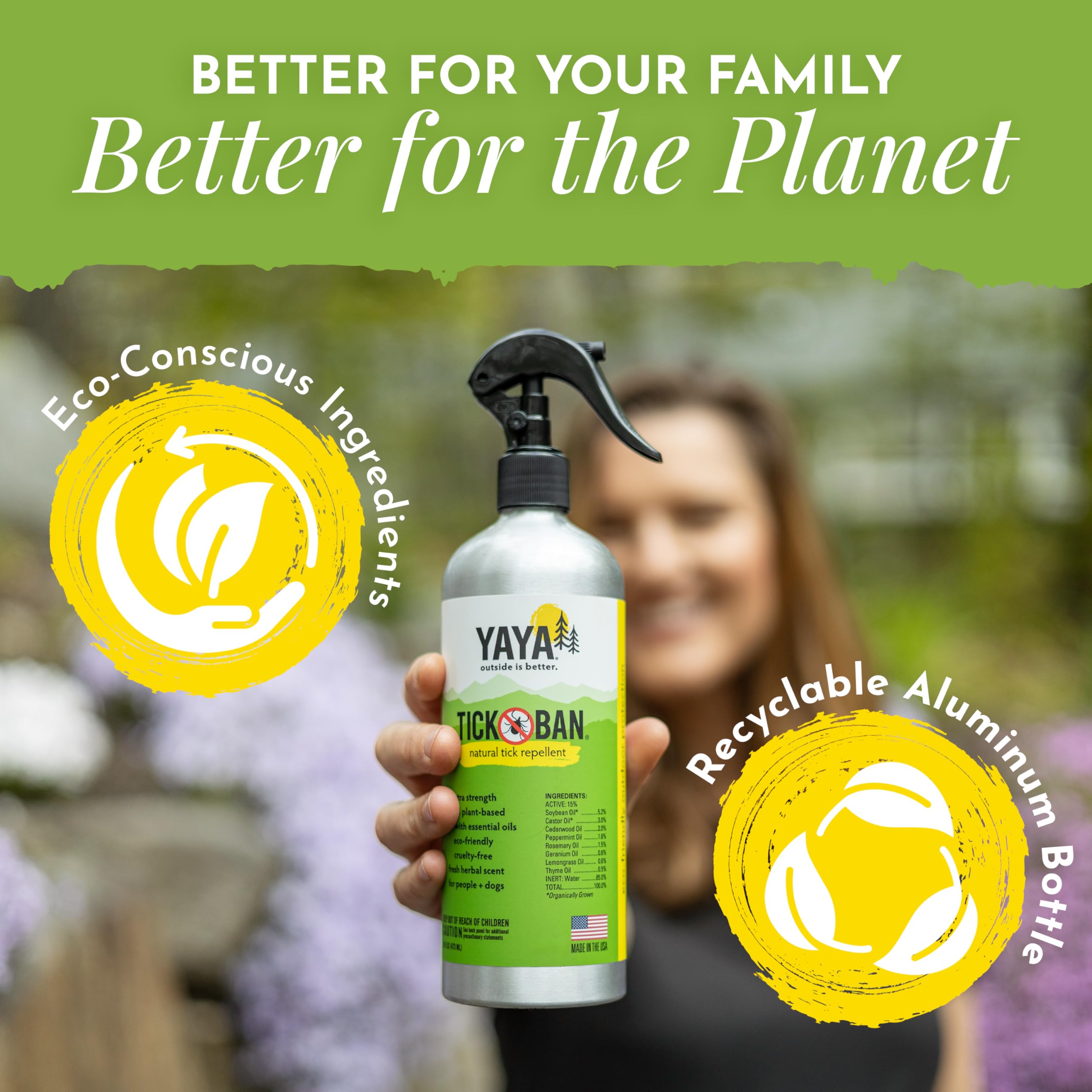 TICK BAN envase de aluminio reciclable reduce impacto ambiental
