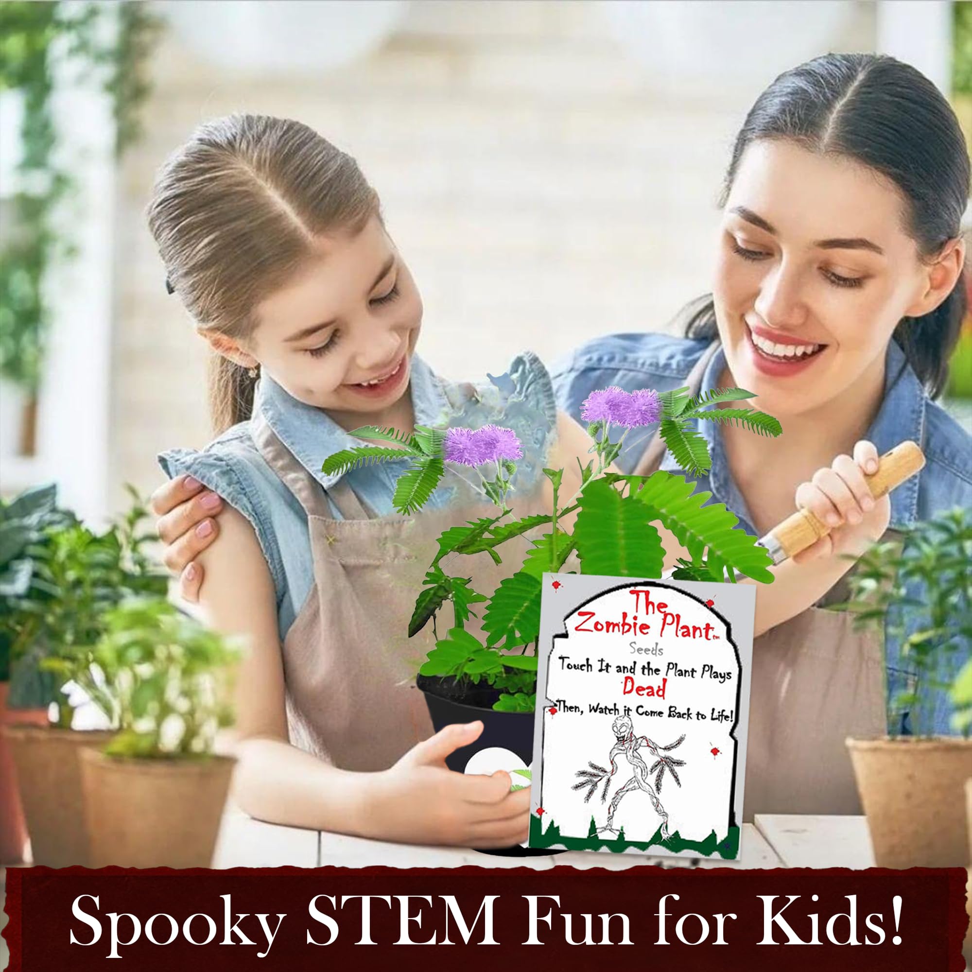 TickleMe Plant en aula, uso educativo para proyectos STEM y demostraciones