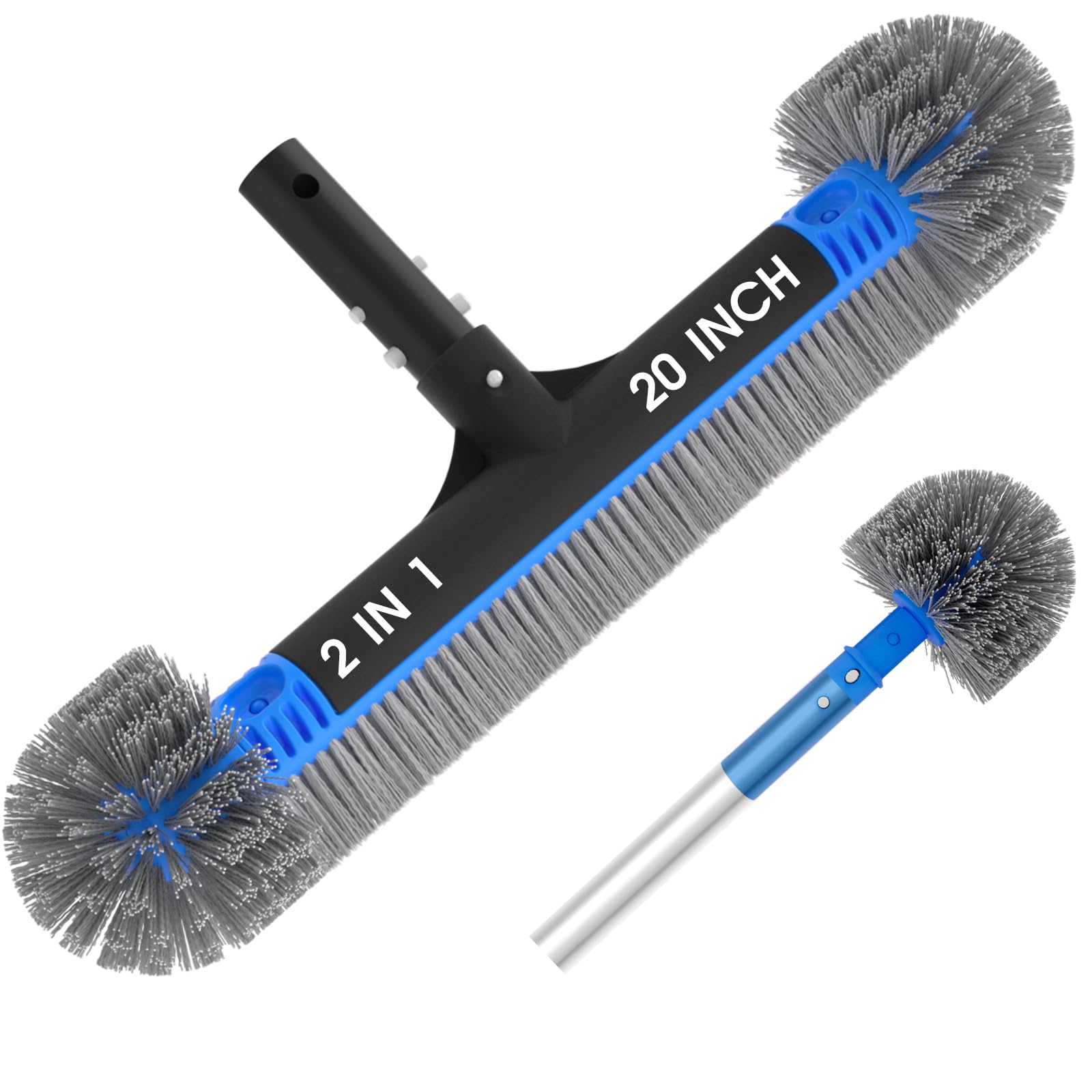 TidyMister cabezal frontal empaque mostrando cubierta amplia y beneficio limpieza rápida