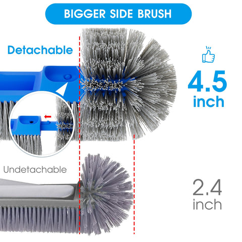 TidyMister detalle de cerdas onduladas que aumentan fricción y durabilidad