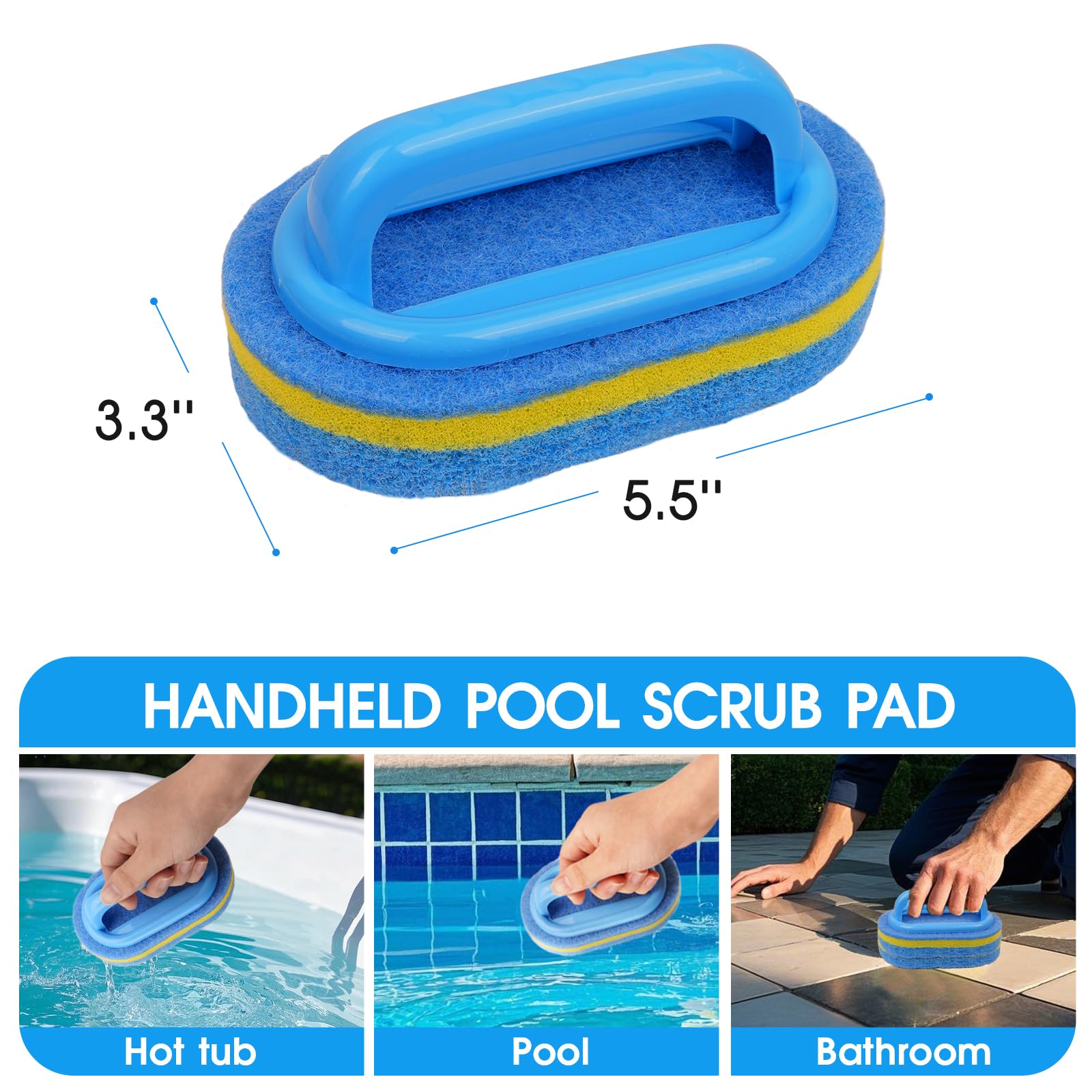 TidyMister kit mostrado junto a un spa pequeño para un mantenimiento fácil y ordenado