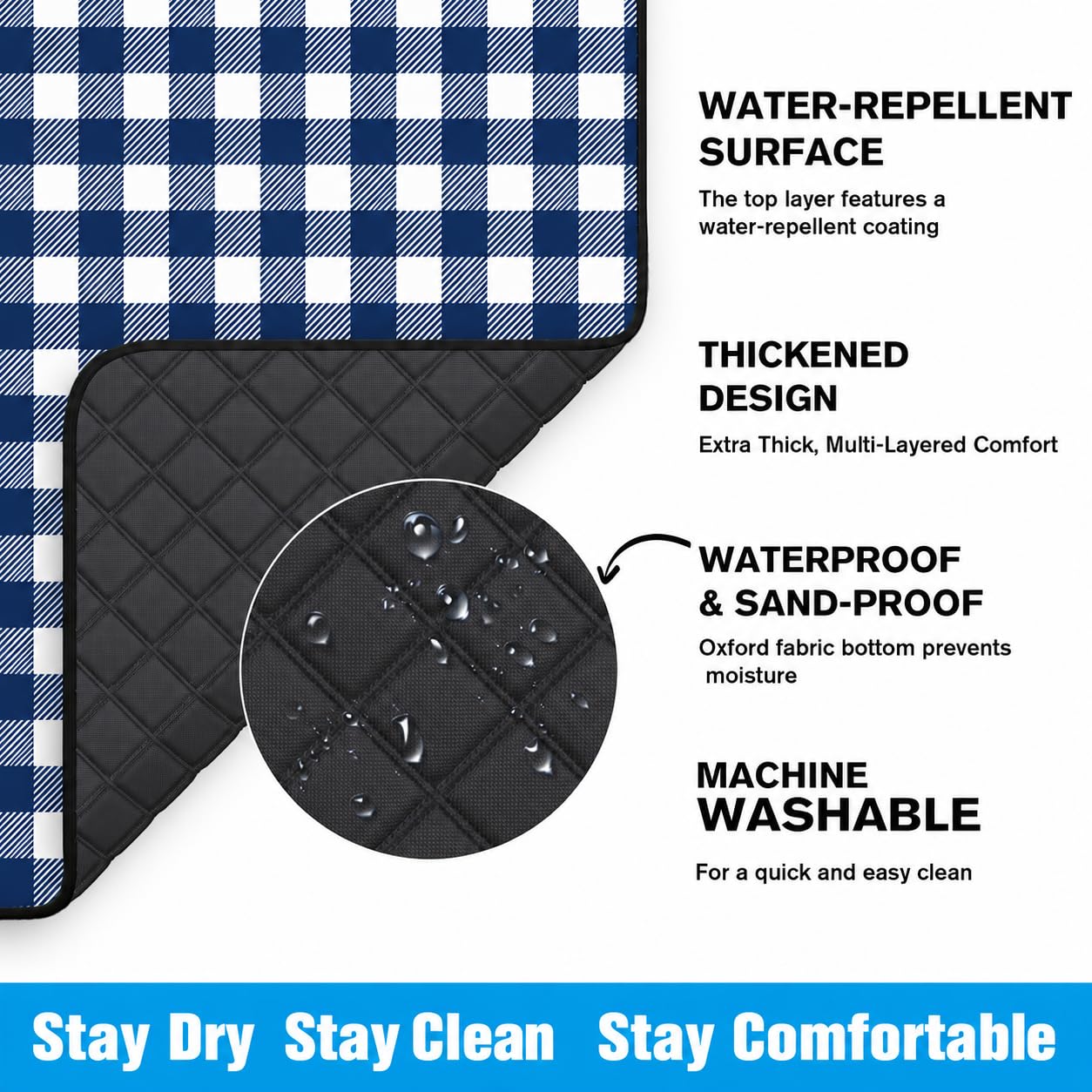 TigeJoy base impermeable protegiendo contra humedad del suelo