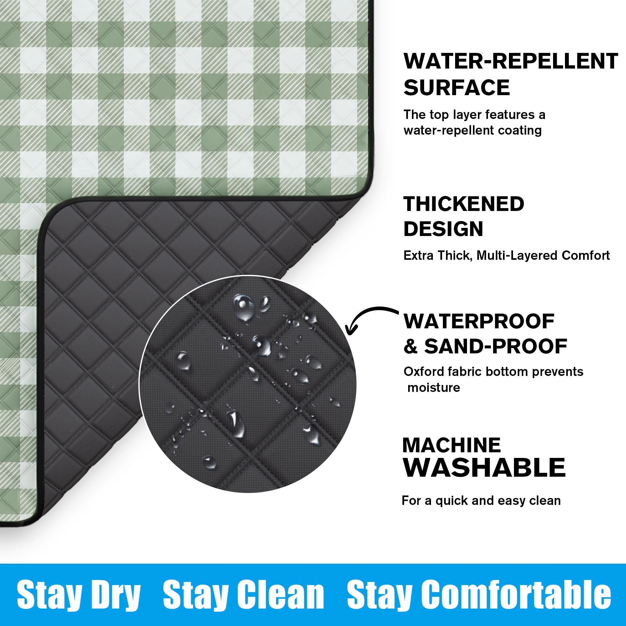 TigeJoy base impermeable protegiendo contra humedad y suciedad
