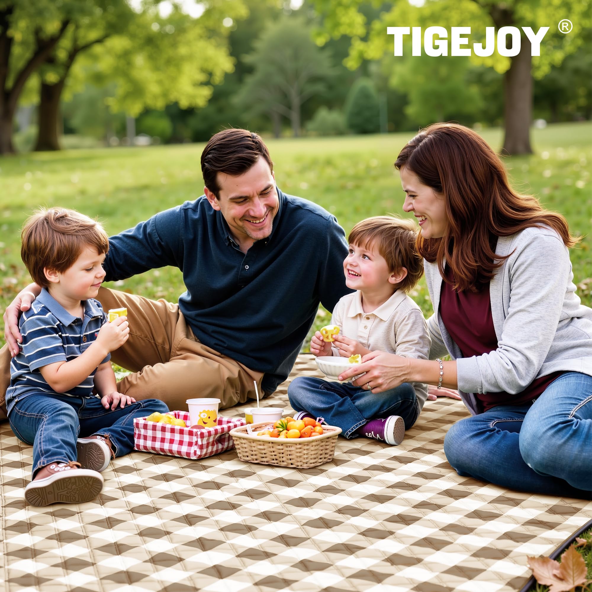 TigeJoy comparación de tamaño con personas para visualización real