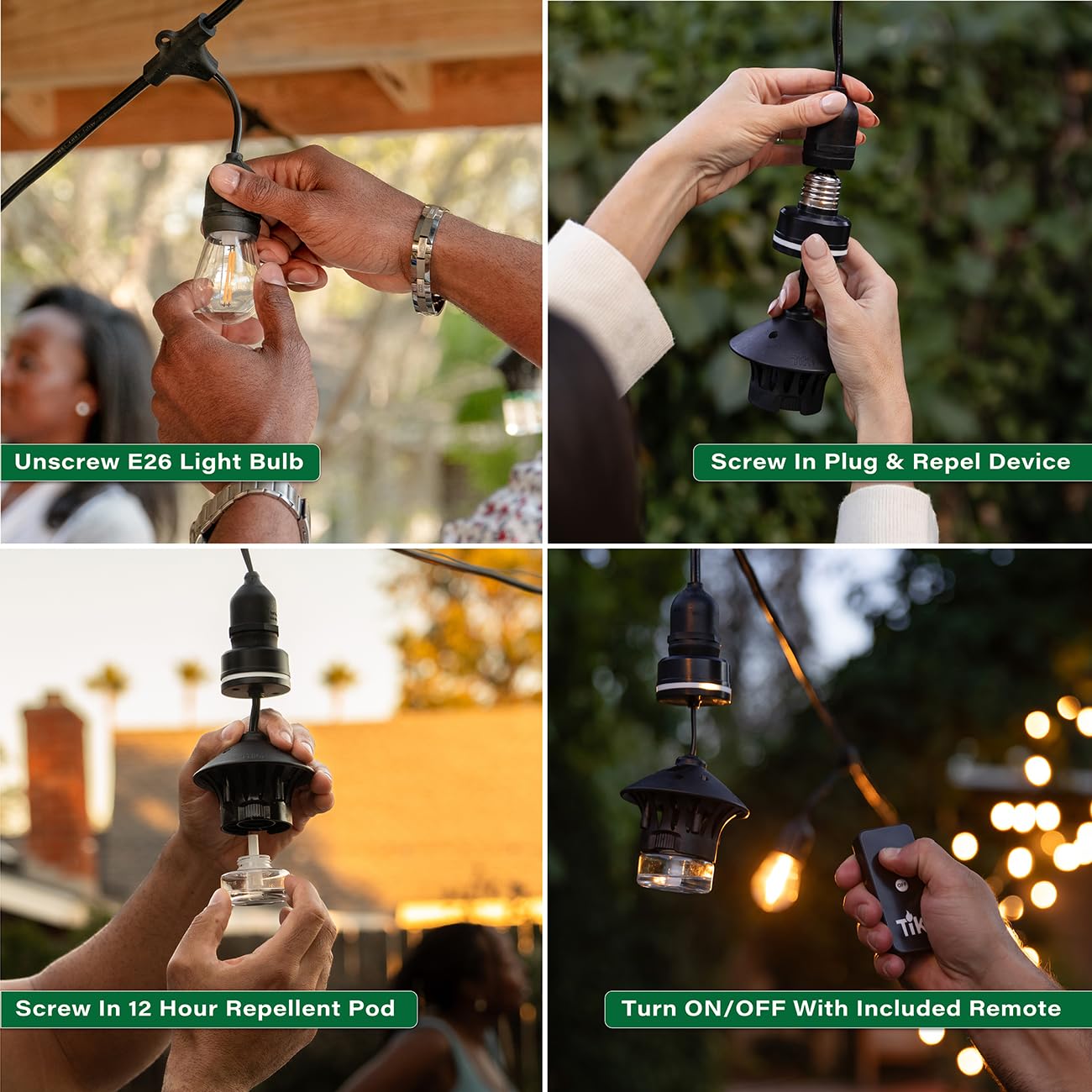 TIKI cápsula junto a objeto cotidiano para visualizar su tamaño práctico