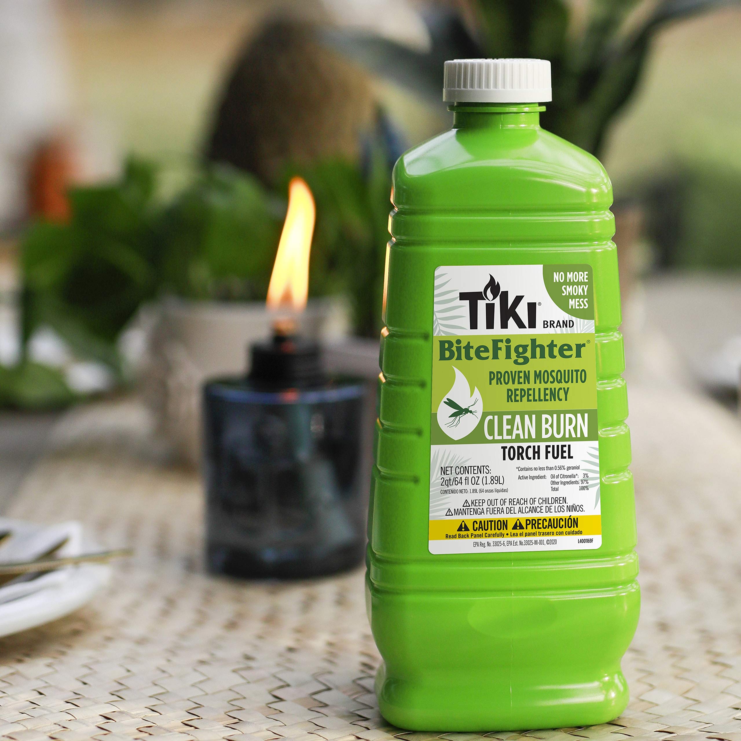 TIKI etiqueta del producto mostrando ingredientes y origen vegetal