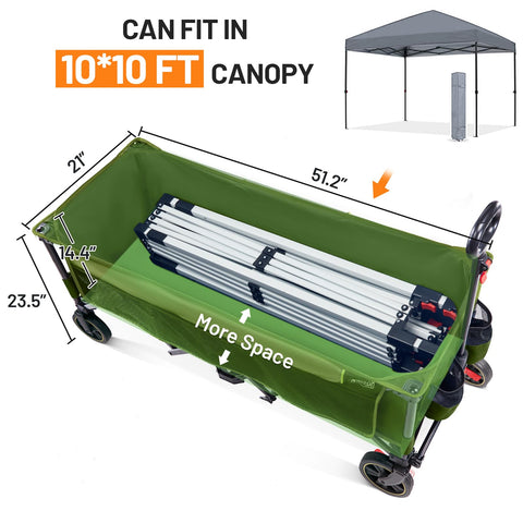 TIMBER RIDGE mango telescópico ajustable para transporte ergonómico