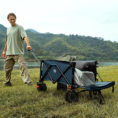 TIMBER RIDGE plegado compacto listo para guardar en maletero