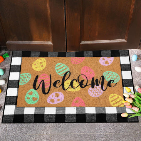 Tinideya detalle de diseño con huevos de Pascua decorativos