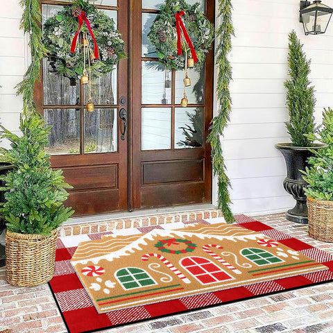Tinideya set en puerta mostrando efecto de capas decorativas