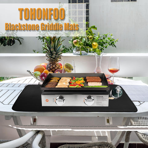 TOHONFOO ambientación exterior protegiendo mesa durante barbacoa