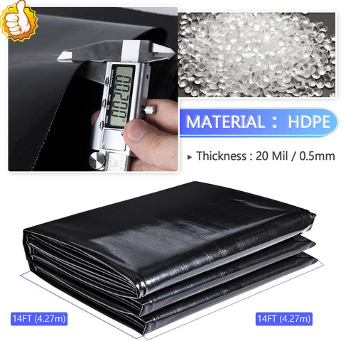 ToLanbbt detalle de la textura HDPE que destaca durabilidad y resistencia UV