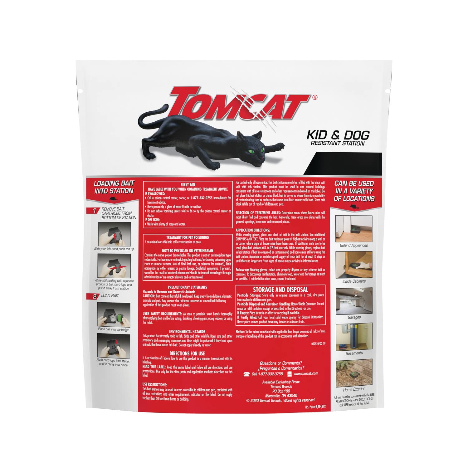 Tomcat tapa transparente en detalle para verificar cebo rápidamente